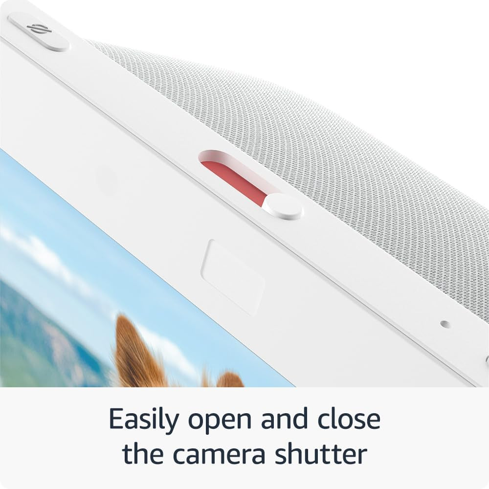 Echo Show 8 (3Rd Gen, 2023 Release) with Blink Mini | Glacier White