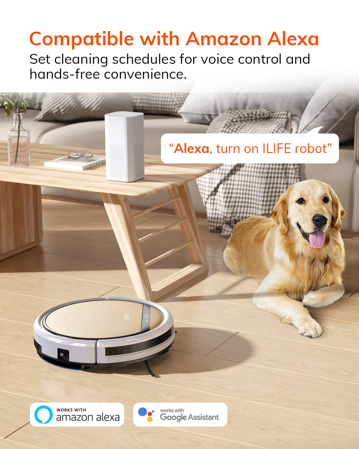 V5S plus Robot Vacuum and Mop Combo with Wi-Fi/App/Alexa, Automatic Self-Charging Robotic Vacuum Cleaner, Slim and Quiet, Cleans Hard Floors Carpets and Pet Hair (V5S Pro Upgrade Version)