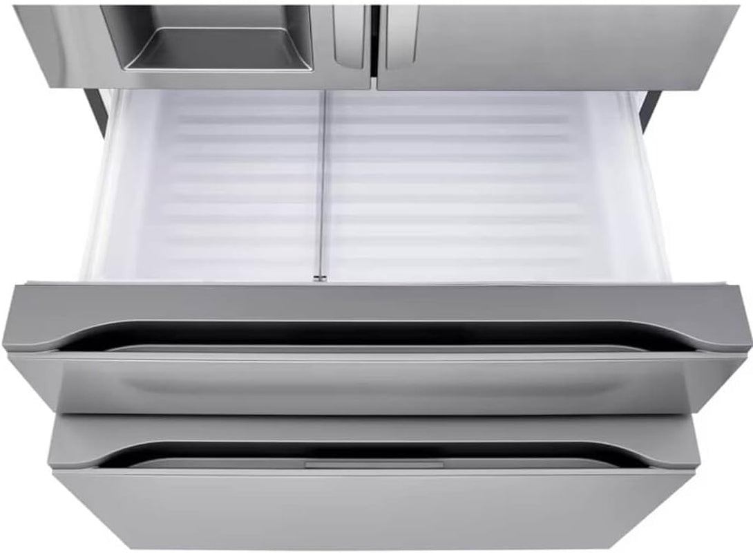 29 Cu. Ft. Smart Standard Depth MAX French Door Refrigerator with Full Convert Drawer in Printproof Stainless Steel LF29H8330S