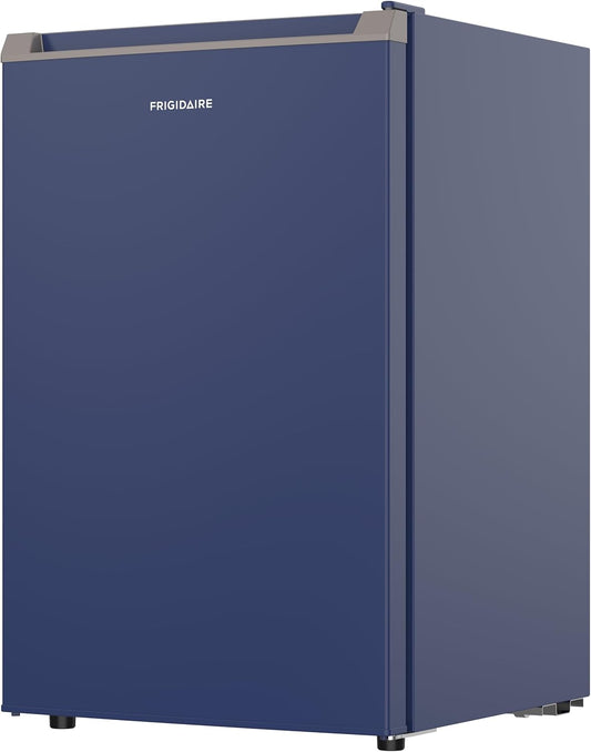 Mini Refrigerator, Compact Freezer Compartment, Adjustable Thermostat Control, Reversible Door, Contemporary Series, 4.5 Cu Ft, Blue