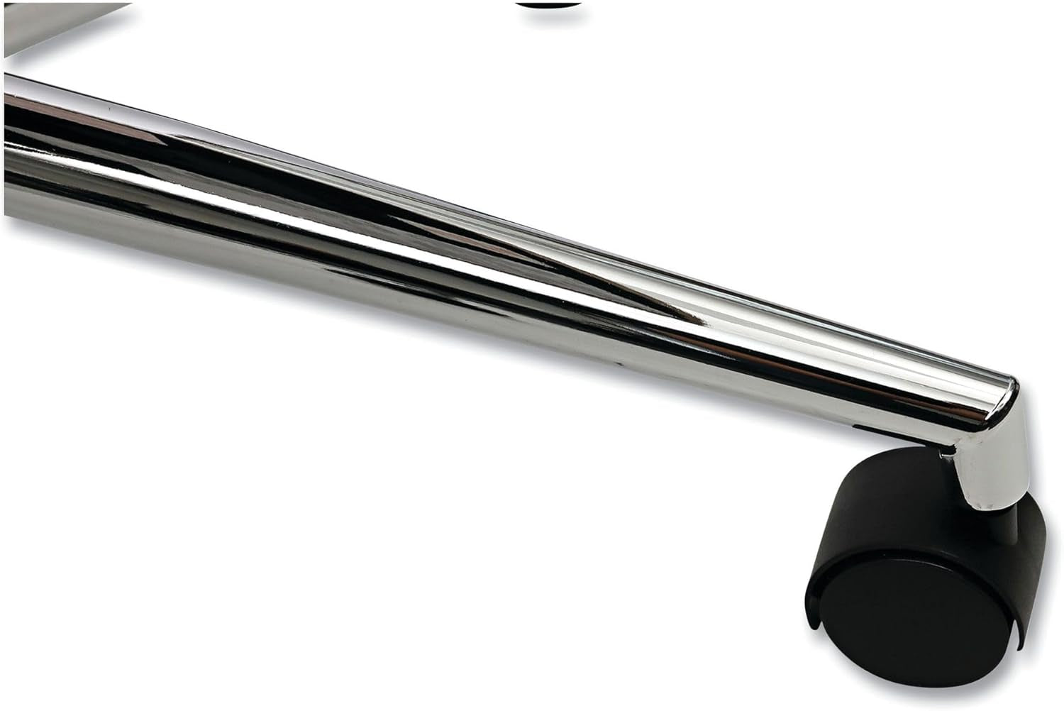 Workspace by  Mid-Century Task Chair, Supports up to 275 Lb, 18.9" to 22.24" Seat Height, Cream Seat, Cream Back