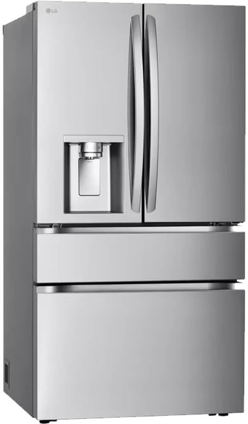 29 Cu. Ft. Smart Standard Depth MAX French Door Refrigerator with Full Convert Drawer in Printproof Stainless Steel LF29H8330S
