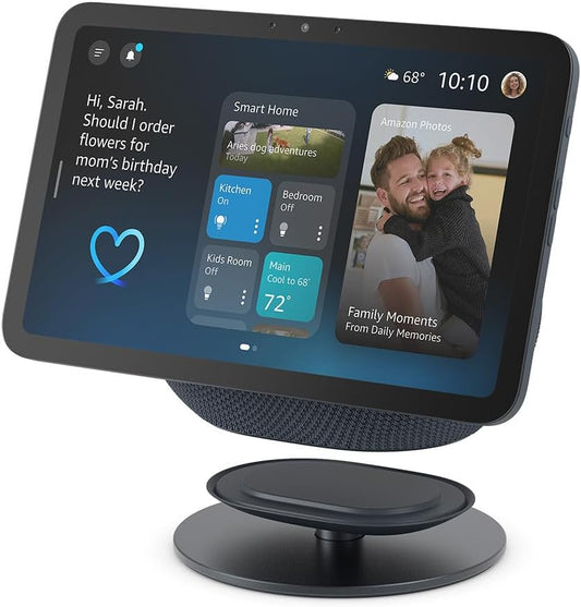 Echo Show 8 (2025 Release) with  Adjustable Stand | Graphite