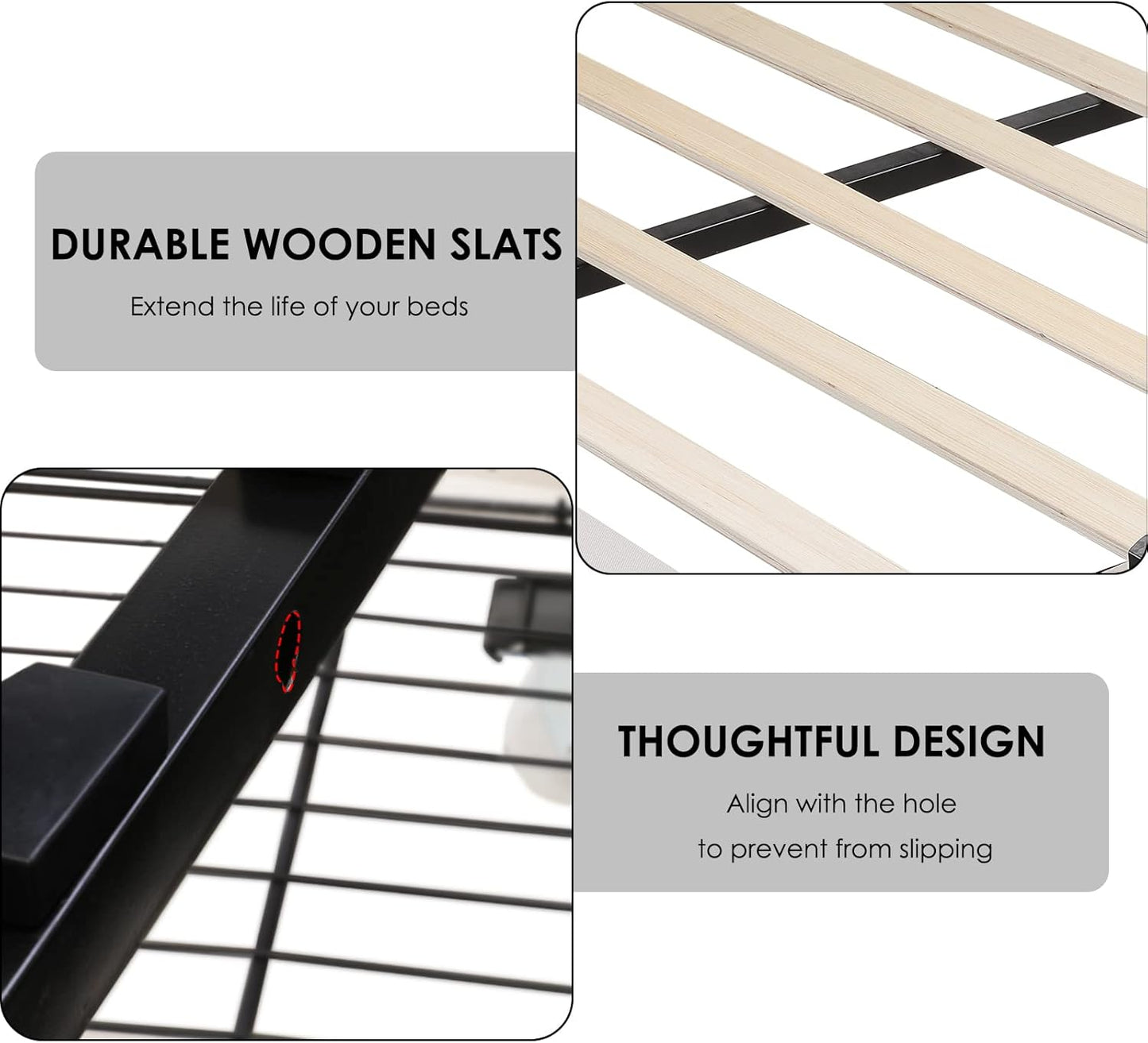 Modern Upholstered Bed Frame with 4 Drawers, Button Tufted Headboard Design, Solid Wooden Slat Support, Easy Assembly, Queen Size, White