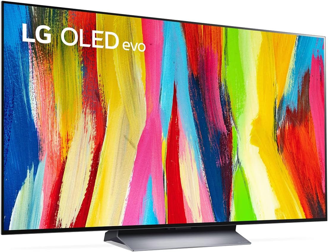 C2 Series 65-Inch Class OLED Evo Smart TV OLED65C2PUA, 2022 - Ai-Powered 4K TV, Alexa Built-In