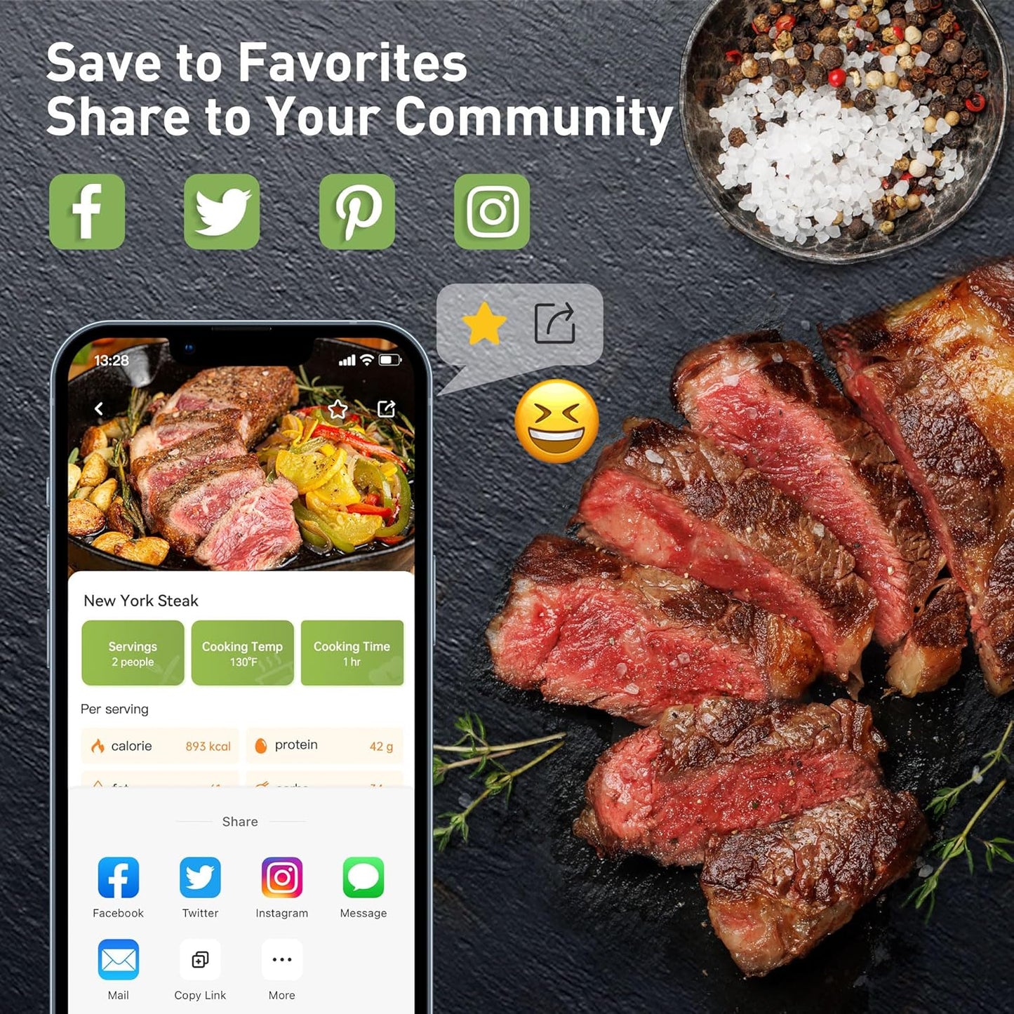 Wifi Sous Vide Cooker: Ultra-Quiet Sous Vide Machine Immersion Circulator APP Control 1100W, IPX7 Waterproof Sous Vide Precision Cooker Accurate Temperature Fast-Heating, Silver