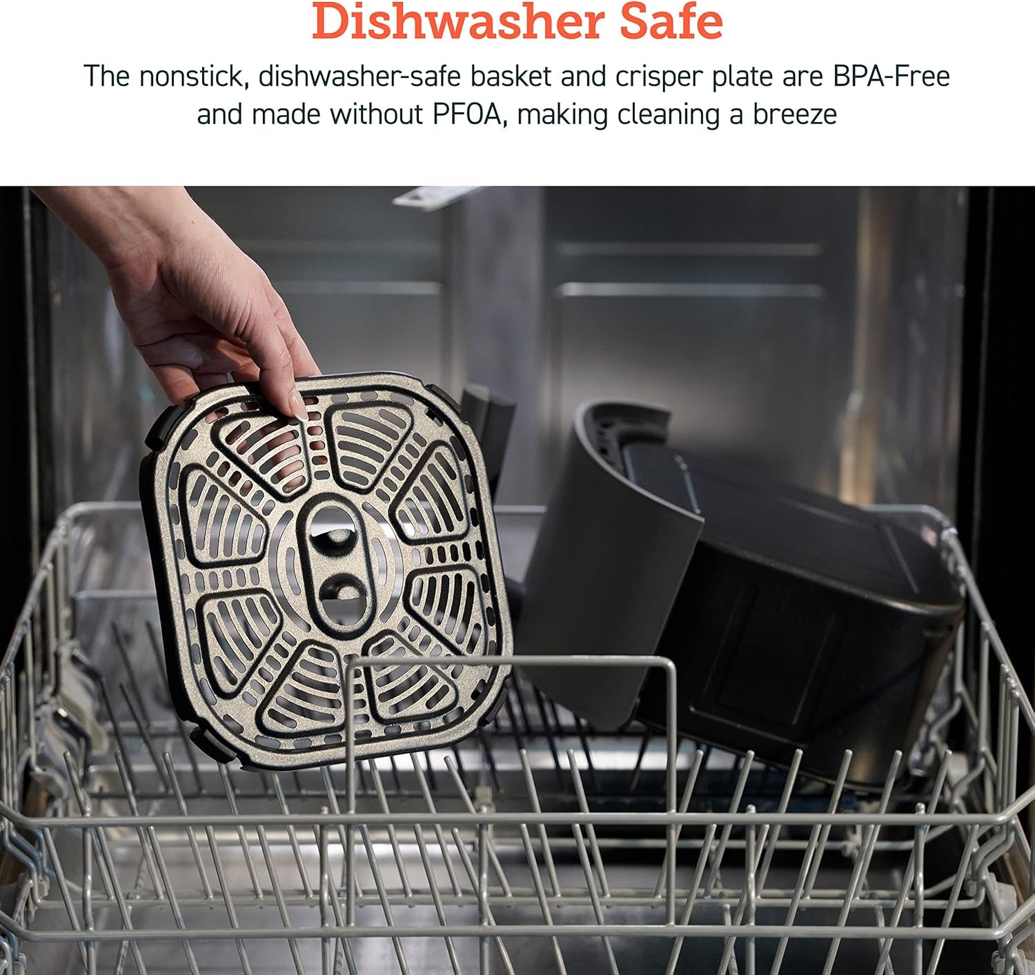 Air Fryer 4 Qt, 7 Cooking Functions Airfryer, 150+ Recipes on Free App, 97% Less Fat Freidora De Aire, Dishwasher-Safe, Designed for 1-3 People, Lite 4.0-Quart, Smart, Truffle Gray