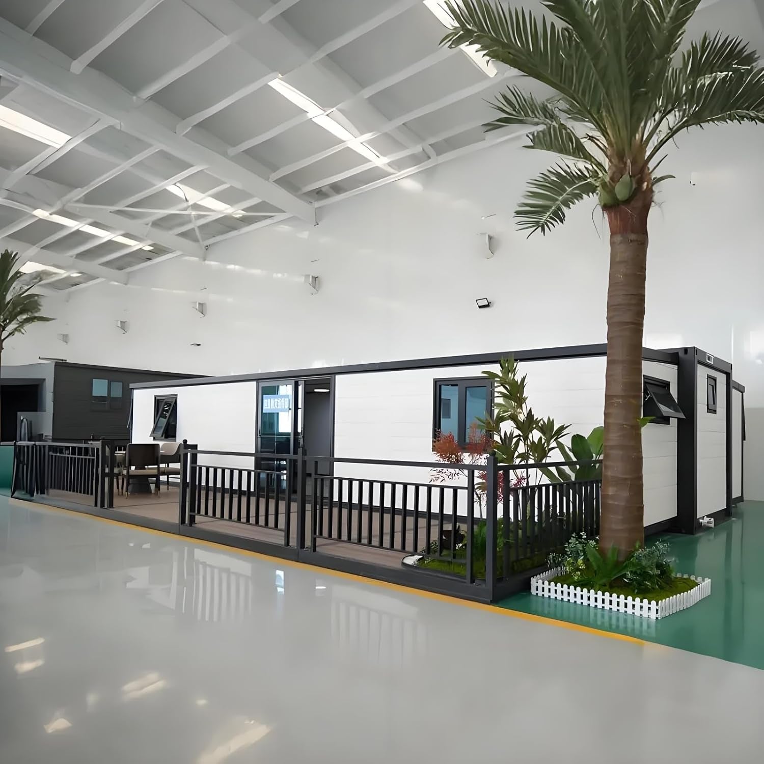 Prefab Tiny Homes to Live in for Adults,20&40 FT Portable Mobile Foldable Expandable Prefabricated Modular Container Cabin Kit Small House for Sale with 2 3 4 Bedrooms and Fully Bathroom Kitchen