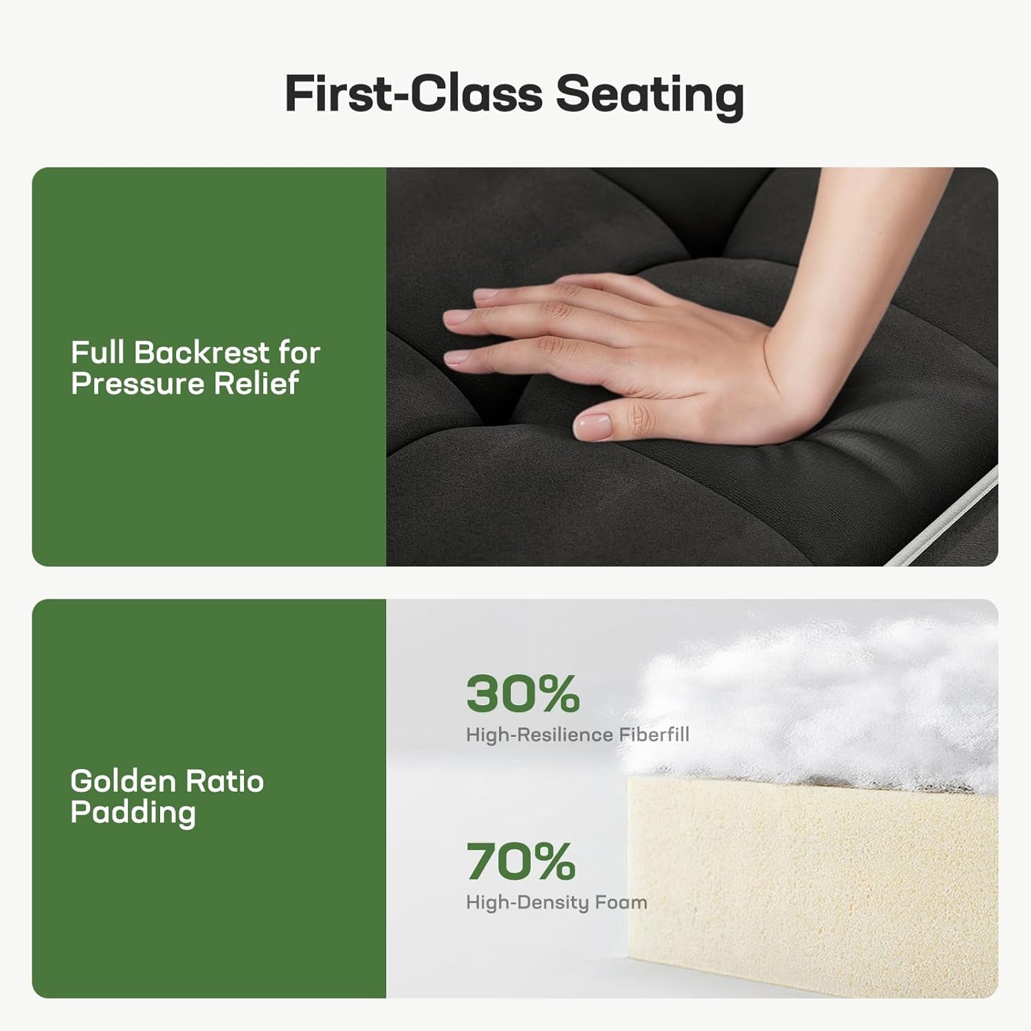 3-In-1 Convertible Futon Sleeper Sofa Bed, Pull Out Couch with Adjustable Backrest, USB Charging & Side Pockets, Velvet Fabric Sofa for Living Room, Apartment, Loveseat, Black