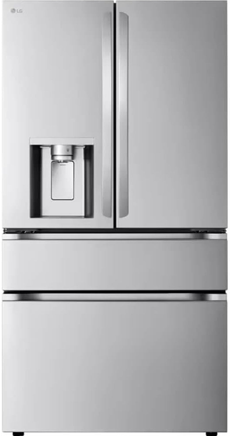 29 Cu. Ft. Smart Standard Depth MAX French Door Refrigerator with Full Convert Drawer in Printproof Stainless Steel LF29H8330S