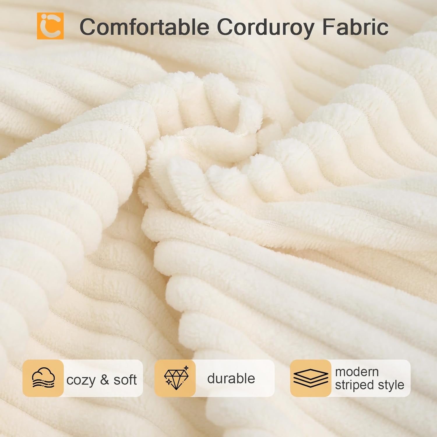 4‑In‑1 Futon Sofa Bed Queen – Floor Foldable Convertible Sofa Couch with L‑Shaped Armrests, Removable Cover, Convertible Guest Bed | Space‑Saving Fold‑Out Mattress Lounge for Living Room, Beige