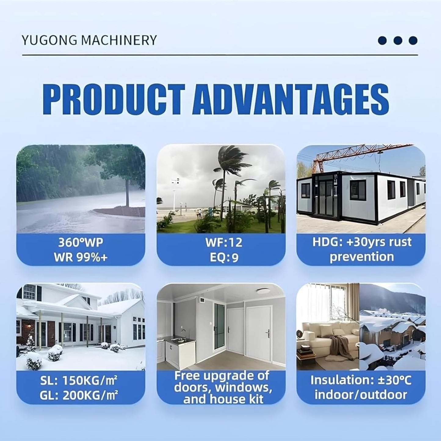 Prefab Tiny Homes for Sale | Expandable Foldable Modular Container Home with Bedroom, Bathroom & Kitchen, Portable Prefabricated Tiny Houses to Live in for Adults, Backyard Guest or Vacation Cabin