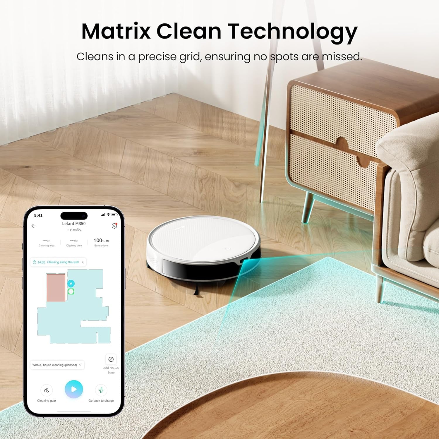 M350 Robot Vacuum and Mop Combo, 40-Day Self-Emptying, 190° PSD Obstacle Avoidance,6000Pa Suction，Quiet,Smart Navigation,Self-Charging, for Hard Floor, Carpet, Pet Hair,150 Min Runtime.White