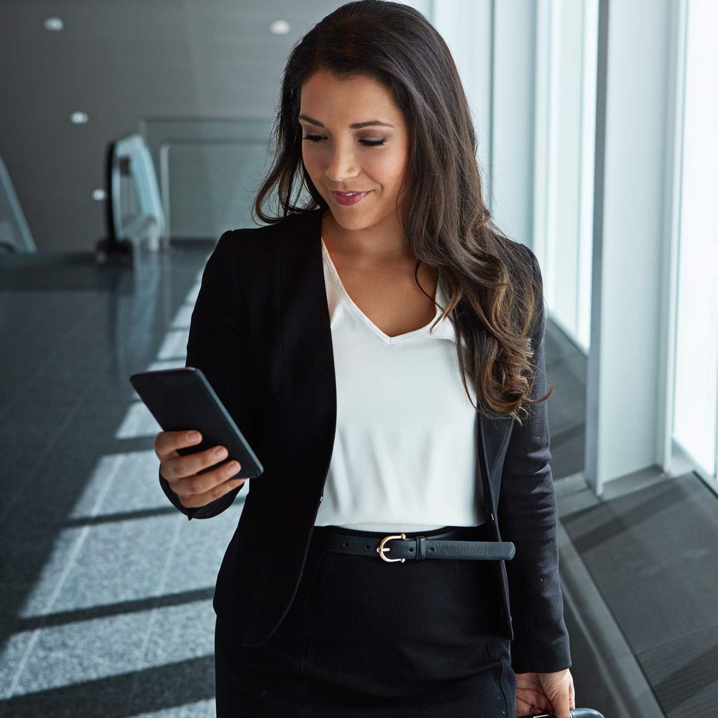 Thermotechnology  Connected BCC50 Wi-Fi Thermostat-Compatible with Alexa and Google Assistant, All-In-One, Touch Screen, Safety Control, Smart Home, White