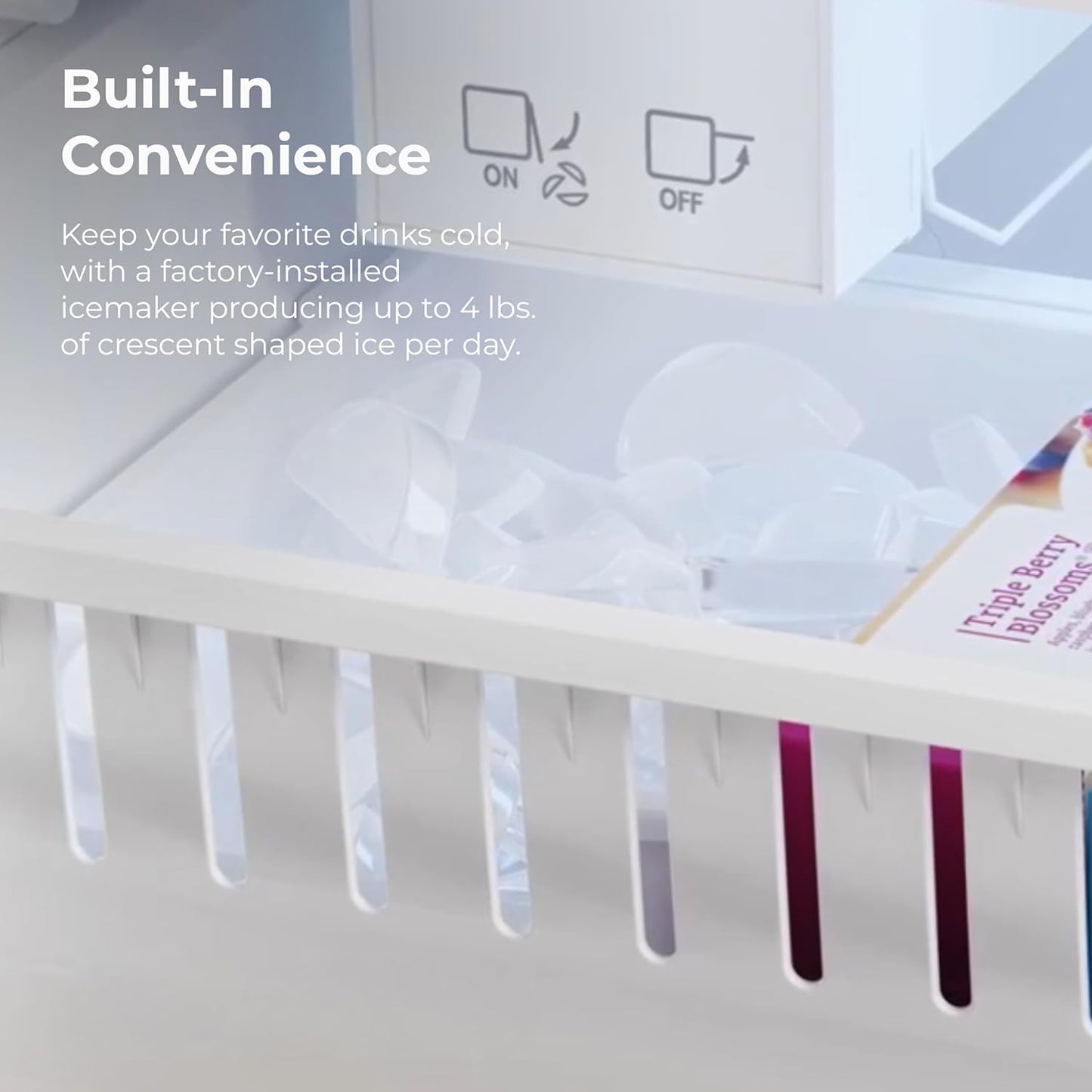 36" French Door Refrigerator with Freezer - Accela Chill, Adjustable Shelving, Humidity Controlled Crispers, ENERGY STAR Certified, 20.3 Cu. Ft. Capacity, Fingerprint Resistant Stainless Steel