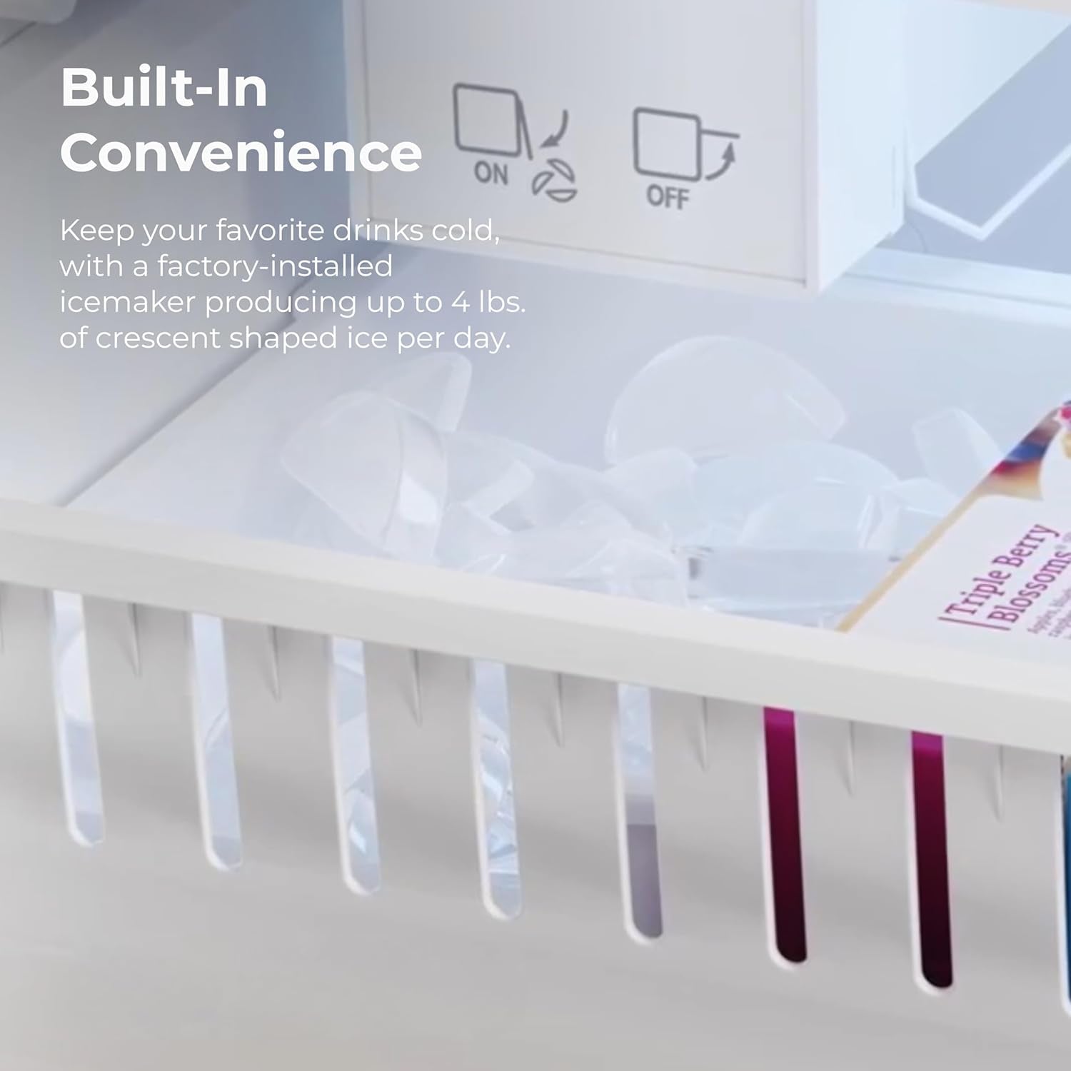 36" French Door Refrigerator with Freezer - Accela Chill, Adjustable Shelving, Humidity Controlled Crispers, ENERGY STAR Certified, 20.3 Cu. Ft. Capacity, Fingerprint Resistant Stainless Steel