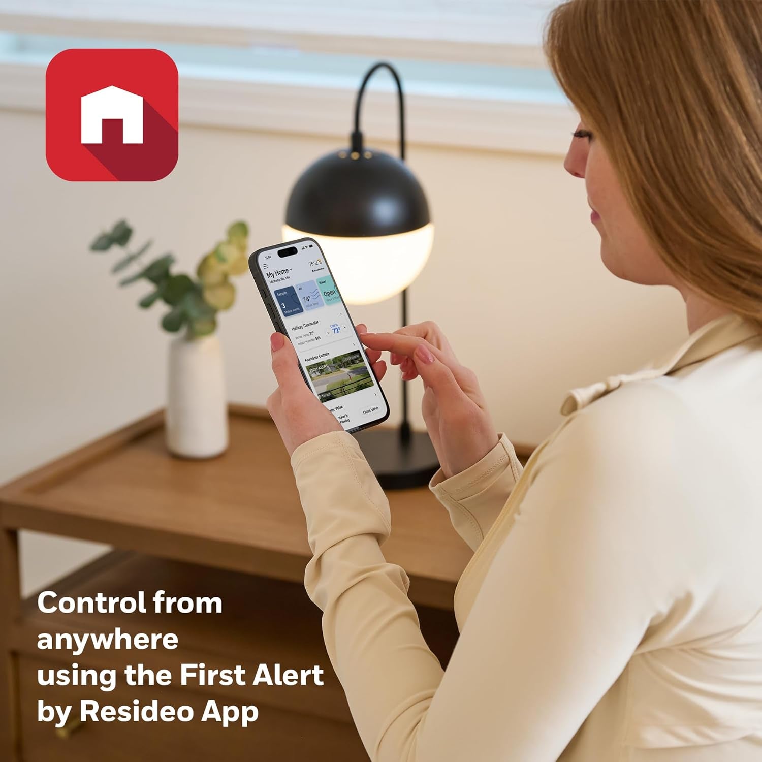 New!  Smart Thermostat, Conventional/Heat Pump Compatibility, Wifi Thermostat for Home, X2S, Gray