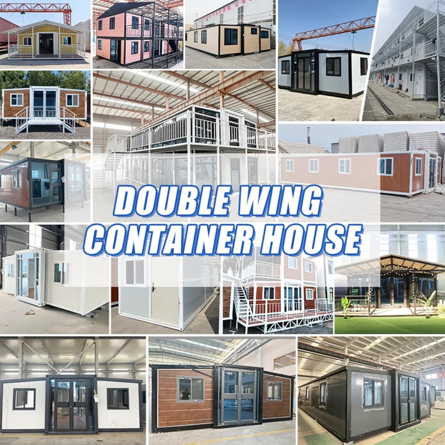 Prefab Tiny Homes for Sale with 2-3 Bedroom Kitchen & Bathroom – Modular Foldable Expandable Container Home, Custom Modern Luxury Villa, Tiny Houses to Live in for Adults, Mobile Living or Rental Use