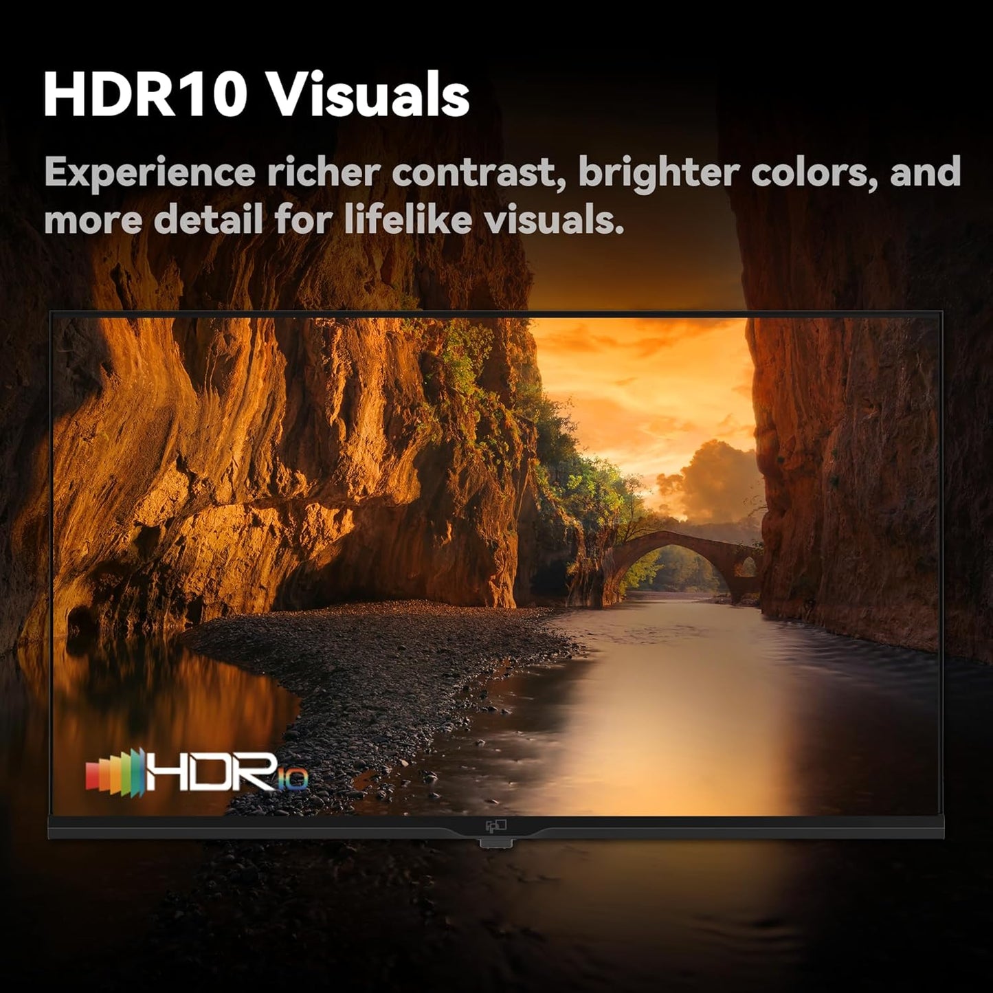 43 Inch Smart TV, 1080P Full HD Powered by Tizen OS Compatible with Dolby Audio, HDR 10, HDMI, Wifi, Bluetooth, Flat Screen Television (AT43-P1, 2025)