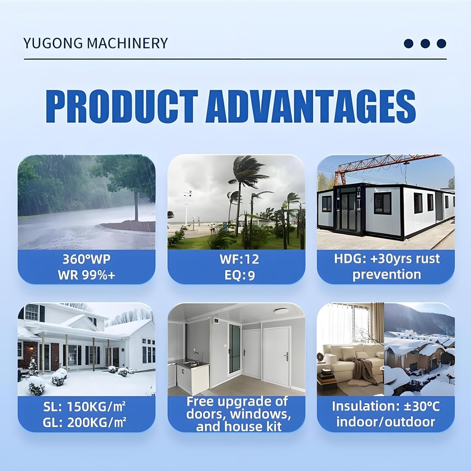 Prefab Tiny Homes to Live in for Adults,20&40 FT Portable Mobile Foldable Expandable Prefabricated Modular Container Cabin Kit Small House for Sale with 2 3 4 Bedrooms and Fully Bathroom Kitchen