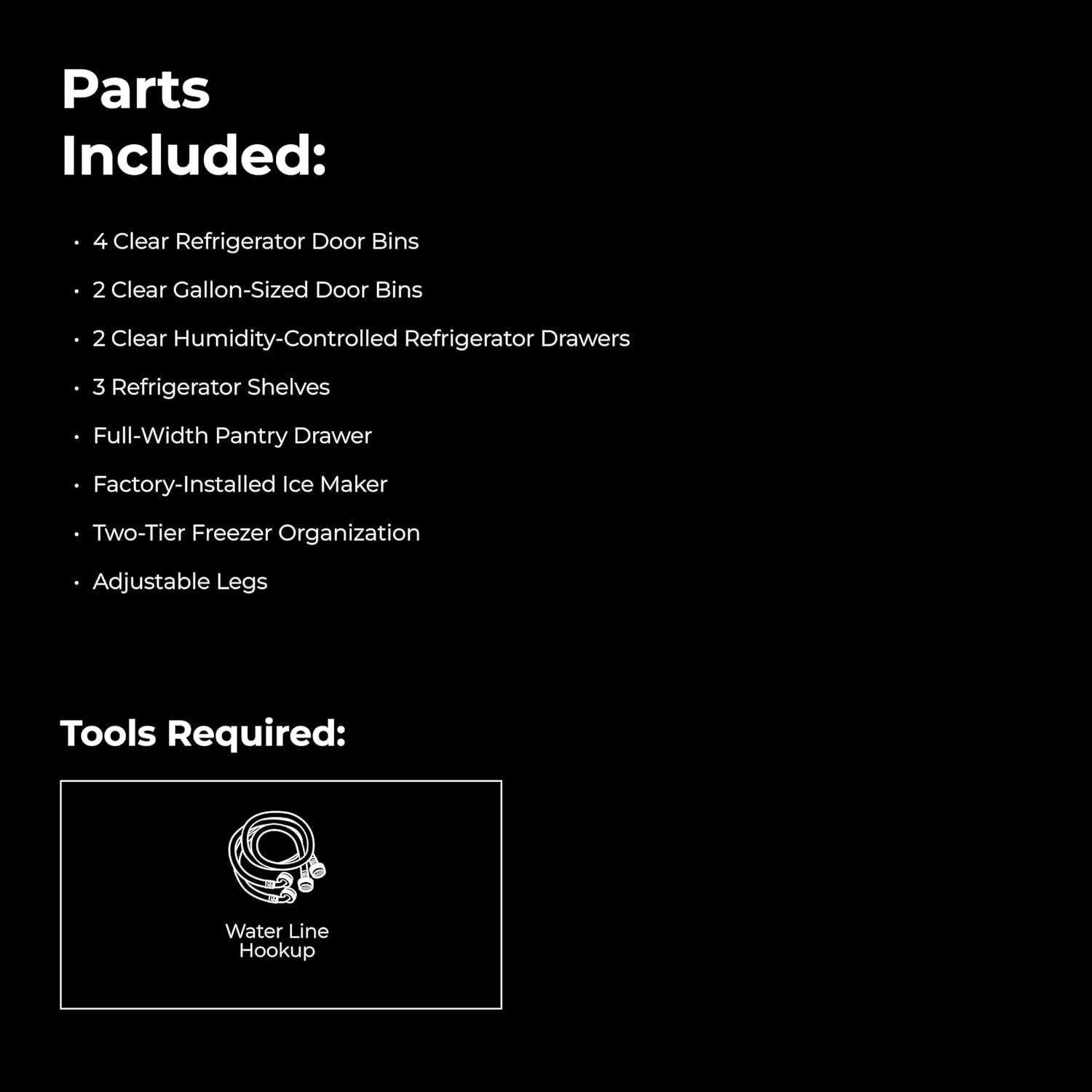 36" French Door Refrigerator with Freezer - Accela Chill, Adjustable Shelving, Humidity Controlled Crispers, ENERGY STAR Certified, 20.3 Cu. Ft. Capacity, Fingerprint Resistant Stainless Steel