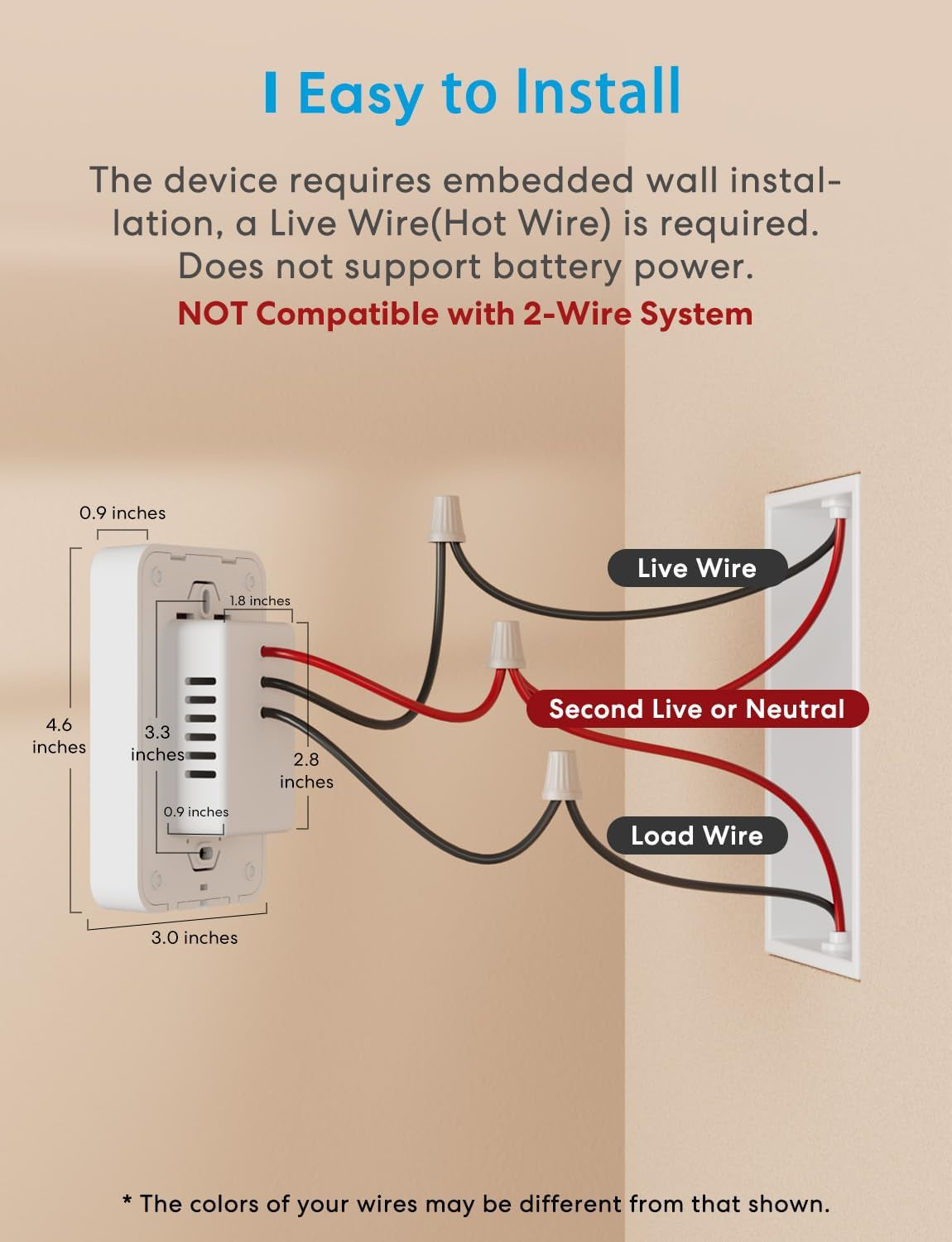 Matter Smart Thermostat for Electric Baseboard Heater, Works with Alexa, Homekit, Google, Smartthings, Programmable Wifi Thermostat for House, Energy Saving, App & Voice Control for Smart Home