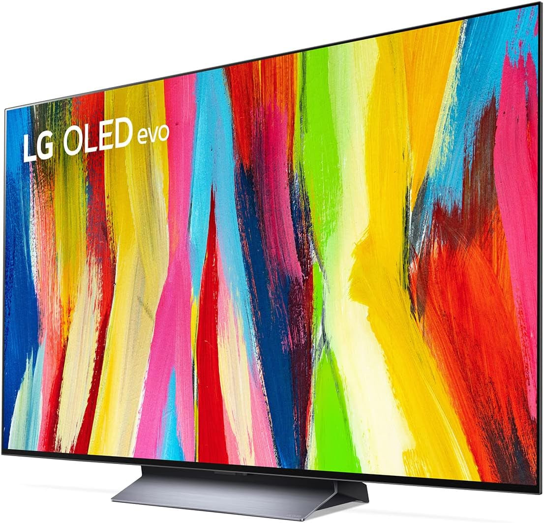 C2 Series 65-Inch Class OLED Evo Smart TV OLED65C2PUA, 2022 - Ai-Powered 4K TV, Alexa Built-In