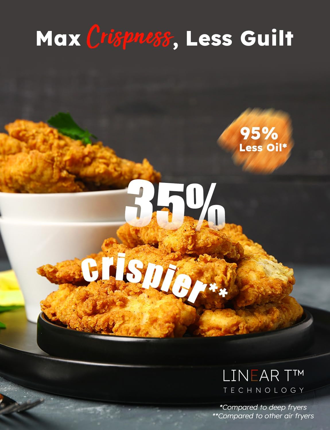 Bravo XL Pro Air Fryer Toaster Oven with Grill Combo, 2025 New Ultra-Fast Convection System, 35% Crispier, 2X More Even, 142 Presets, 50-500F, Smarter Probe, PFAS Free, 30QT, Stainless Steel