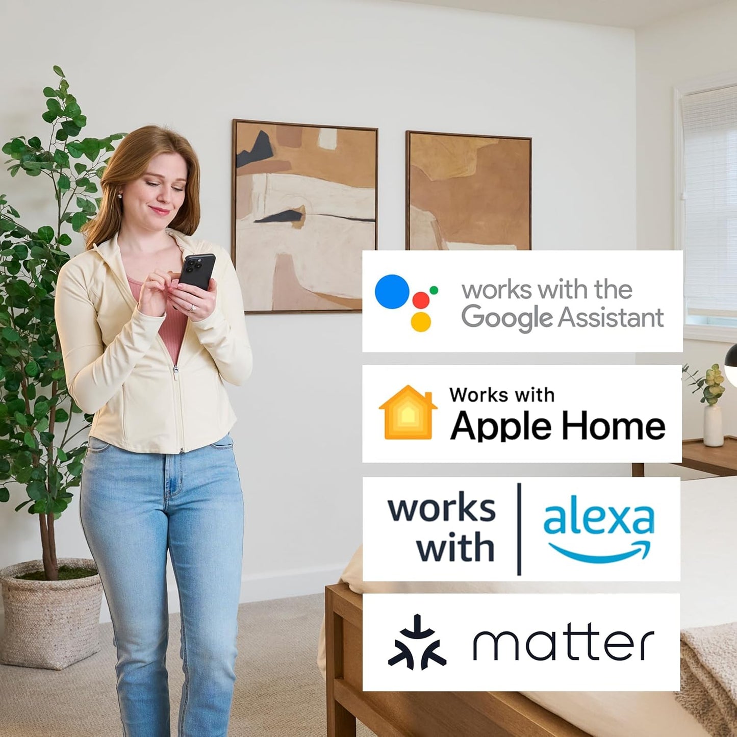 New!  Smart Thermostat, Conventional/Heat Pump Compatibility, Wifi Thermostat for Home, X2S, Gray