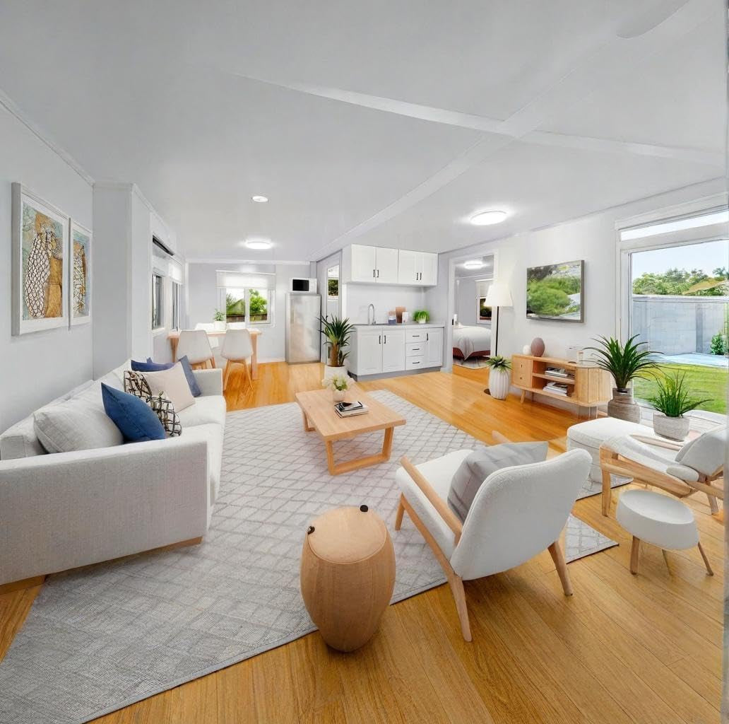 Portable Tiny House 20FT/40FT – Expandable Foldable Prefab Home with 1-3 Bedrooms, Full Bathroom & Kitchen | Modular Container House for Living, Office, or Small Shop