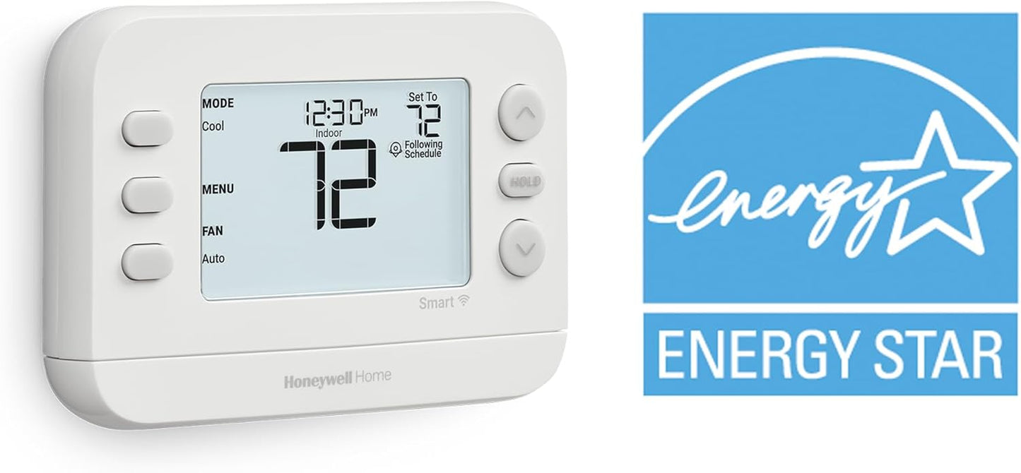 New!  Smart Thermostat, Conventional/Heat Pump Compatibility, Wifi Thermostat for Home, X2S, Gray