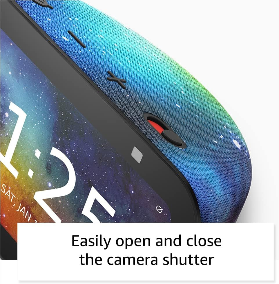 Echo Show 5 Kids (Newest Model), Designed for Kids, with Alexa+ Early Access, Parental Controls, Includes 1 Year of  Kids+, Galaxy