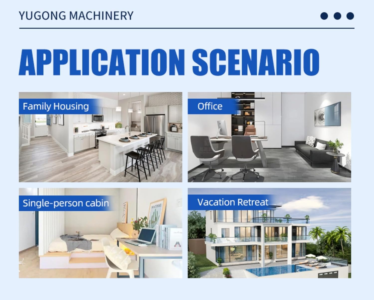 Prefab Tiny Homes for Sale with 2-3 Bedroom Kitchen & Bathroom – Modular Foldable Expandable Container Home, Custom Modern Luxury Villa, Tiny Houses to Live in for Adults, Mobile Living or Rental Use